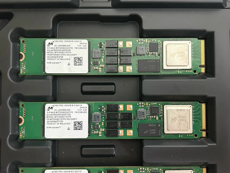 1 PCs New Micron 7450 PRO 1.92TB M.2 22110 SSD Gen4 x4 MTFDKGB192TFR-1BC1ZABYY