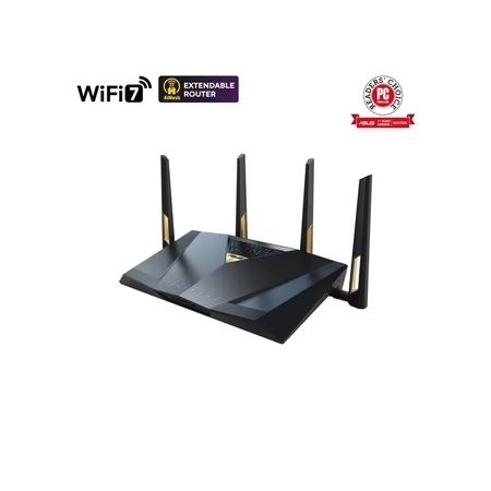 Asus RT-BE88U Wi‑Fi 7 Router, Dual Band - 900 MB/s Wireless Speed - 4 Antennas