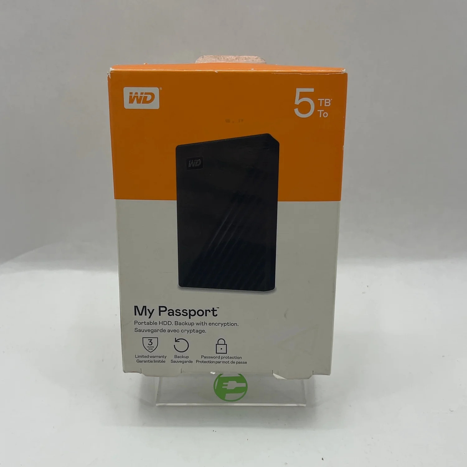 Western Digital WD External My Passport 5TB Micro USB-B to USB-A HDD 