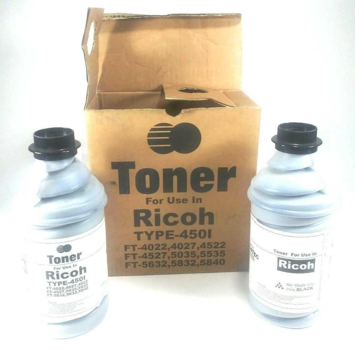 Ricoh Toner Cartridge PN  Toner Refill 41001450, 4022,4027,4522,4527,4622,4822