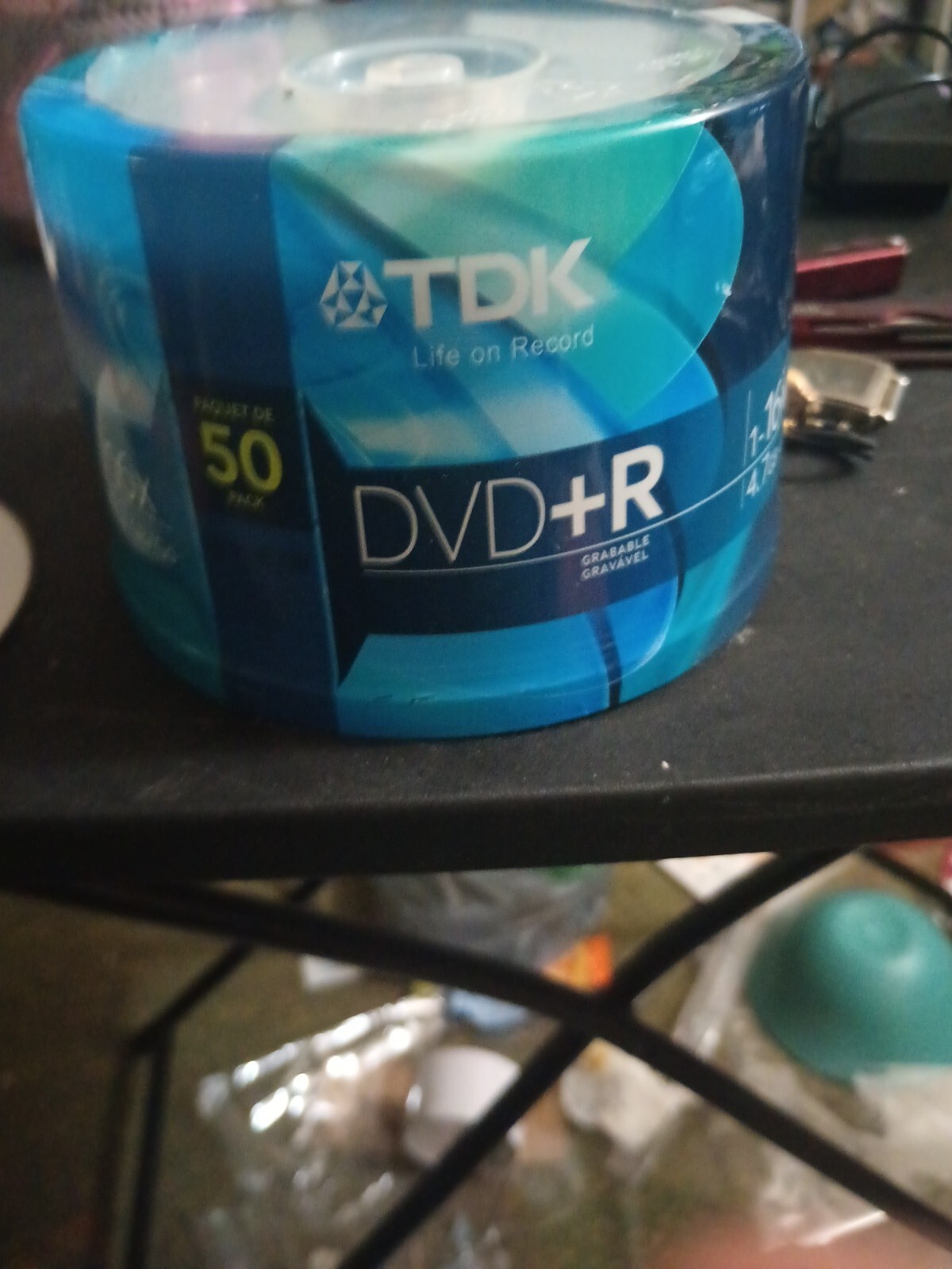 TDK 1-16x SPEED 120 MINUTES DVD+R 50 PACK SPINDLE 4.7GB BRAND NEW FACTORY SEALED