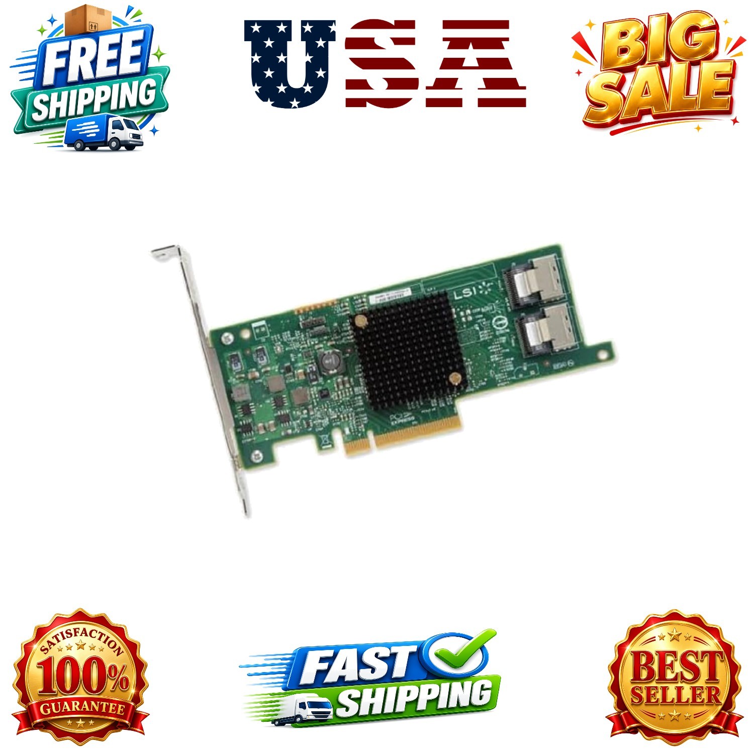 SAS 9207-8i Storage Controller