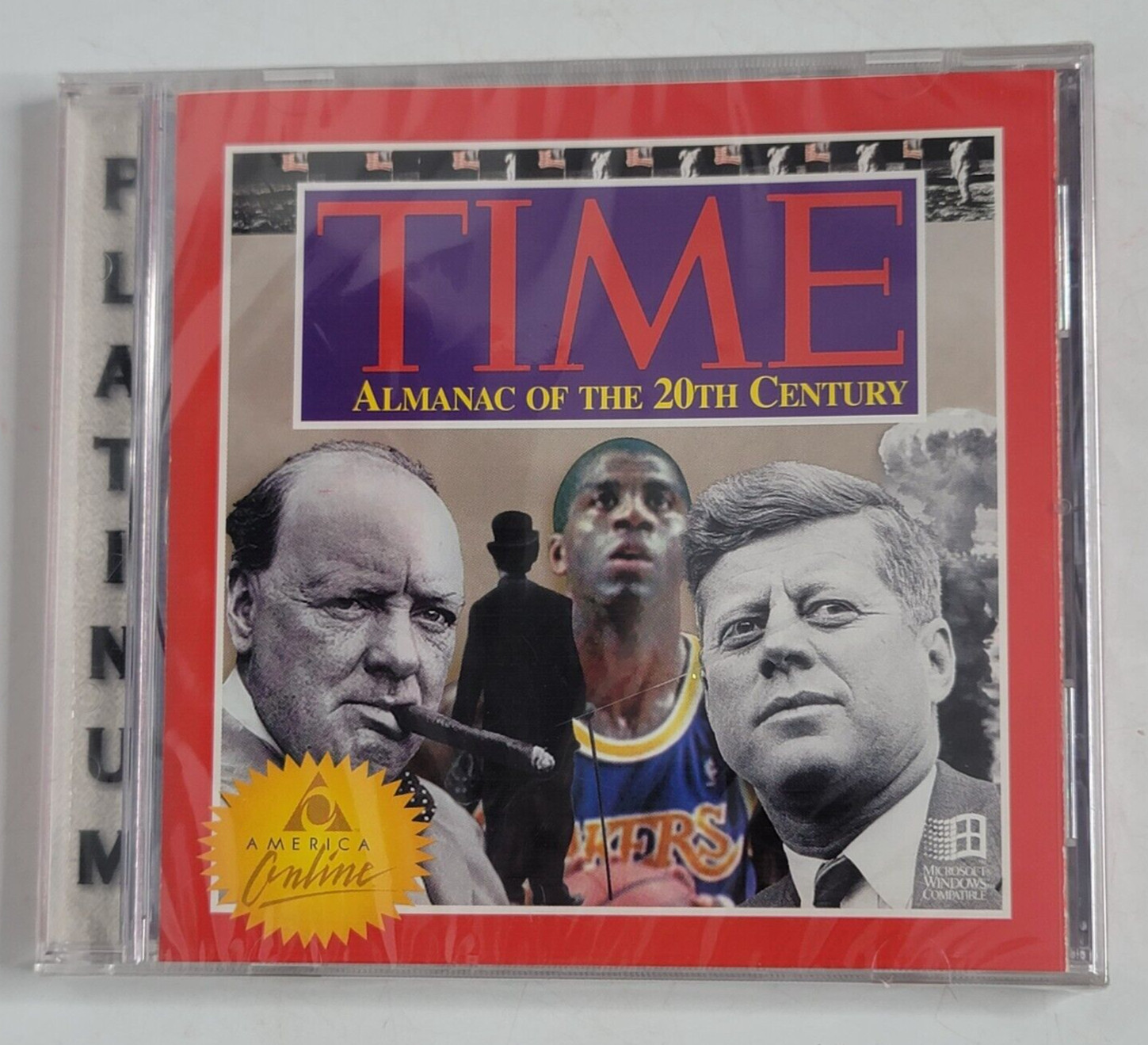 Time Magazine Almanac Of The 20th Century 1995 Windows PC CD-ROM SEALED Vintage