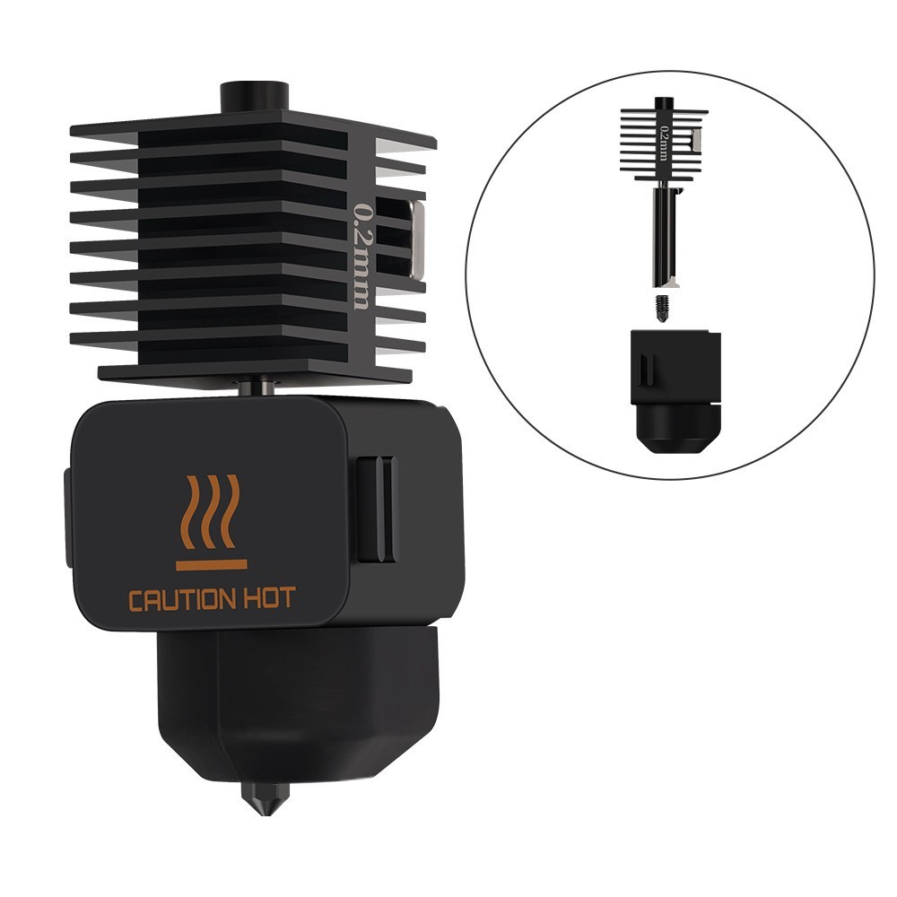 Hotend Kit for Bambu Lab A1 Mini Hardened Steel Nozzle 3D Printer 0.2-0.8mm lot