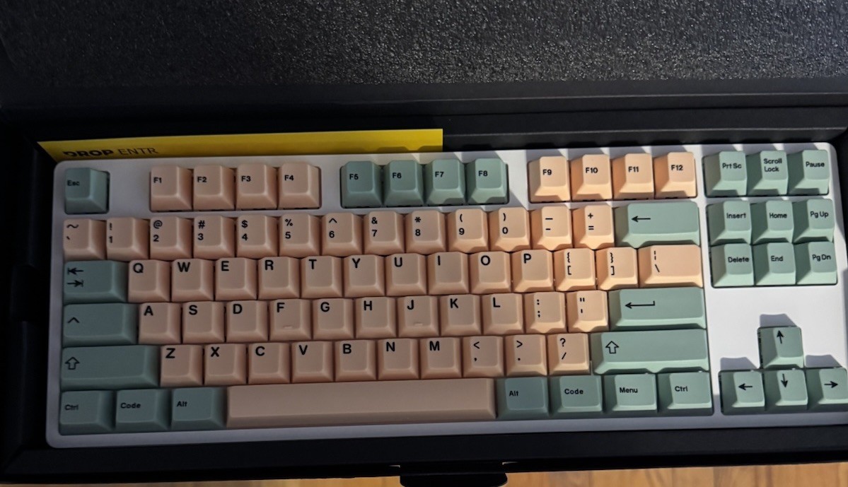 Drop ENTR Mechanical Keyboard Summer Edition - Brand New