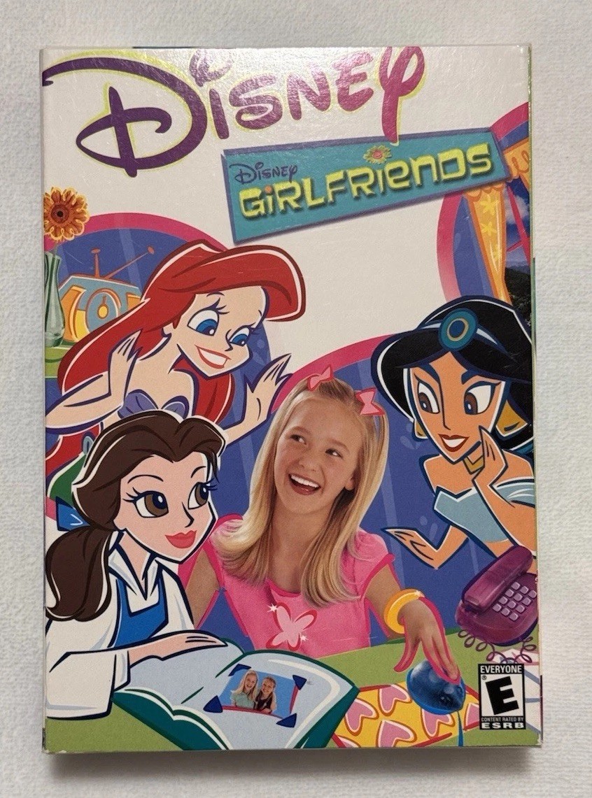Disney Girlfriends PC Small Box 2001 NEW Sealed - Social Networking Game Fun NIB