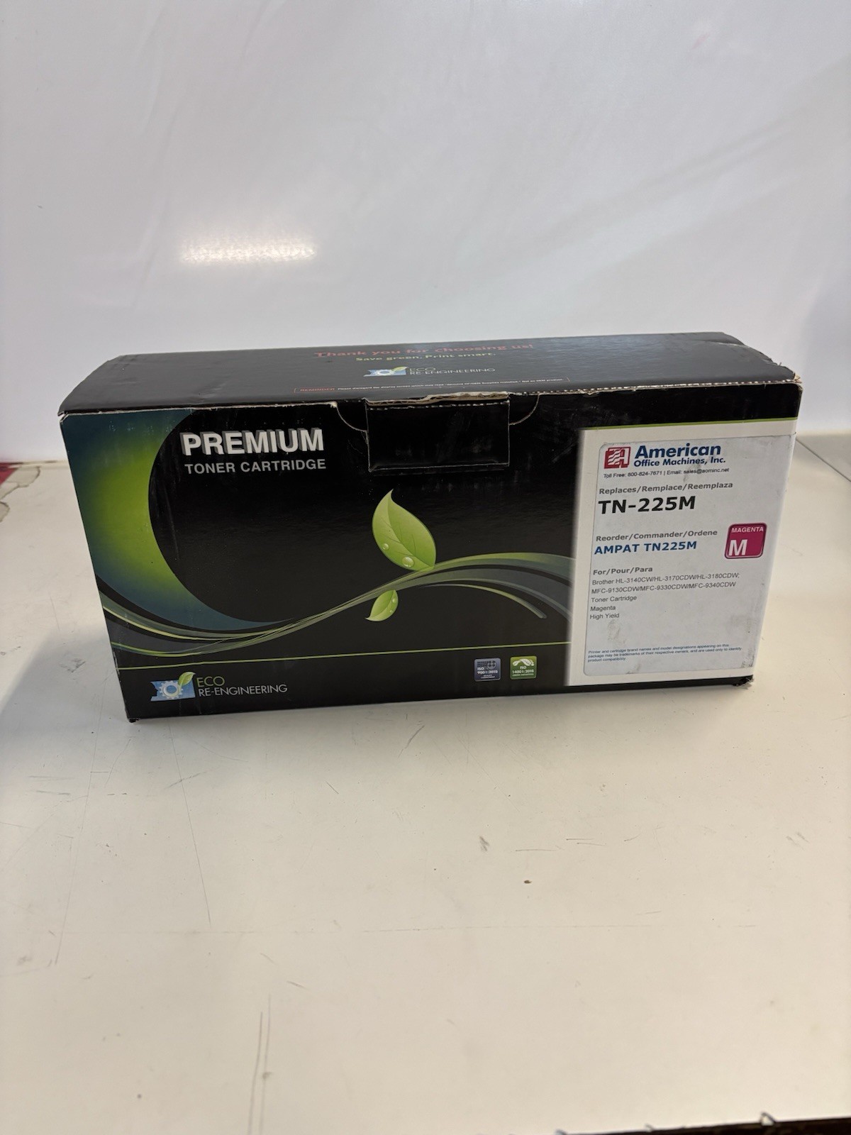 MSE BRAND BROTHER TN-225M HIGH YIELD TONER CARTRIDGE MAGENTA