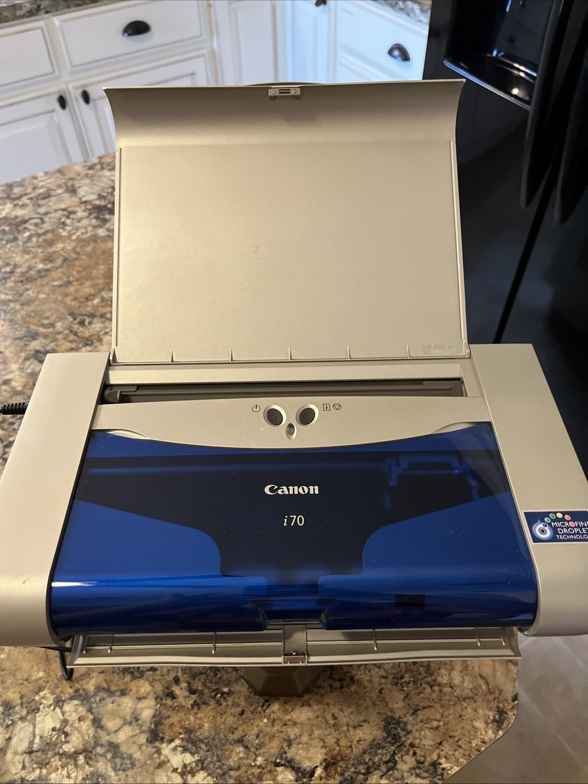 Canon Bubble Jet Printer I 70 K10222 With Power Cord- No Ink