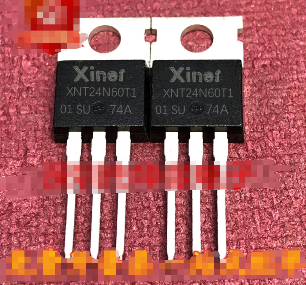 5pcs XNT24NG0T1 XNT24N6OT1 XNT24N60TI XNT24N60T1 TO220-3 Transistor