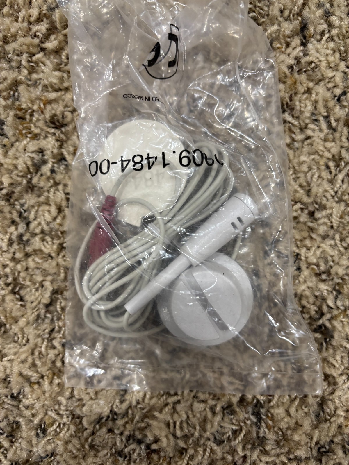 Vintage Compact Computer Microphone  W/ Stand NEW