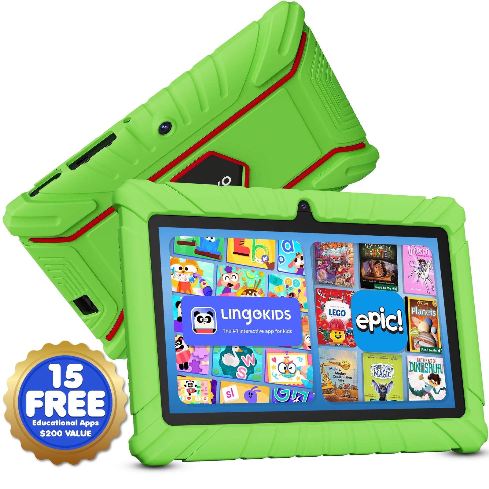 Contixo V8-2 Kids Tablet PC (v8-2-32-ca-green) (v8232cagreen)