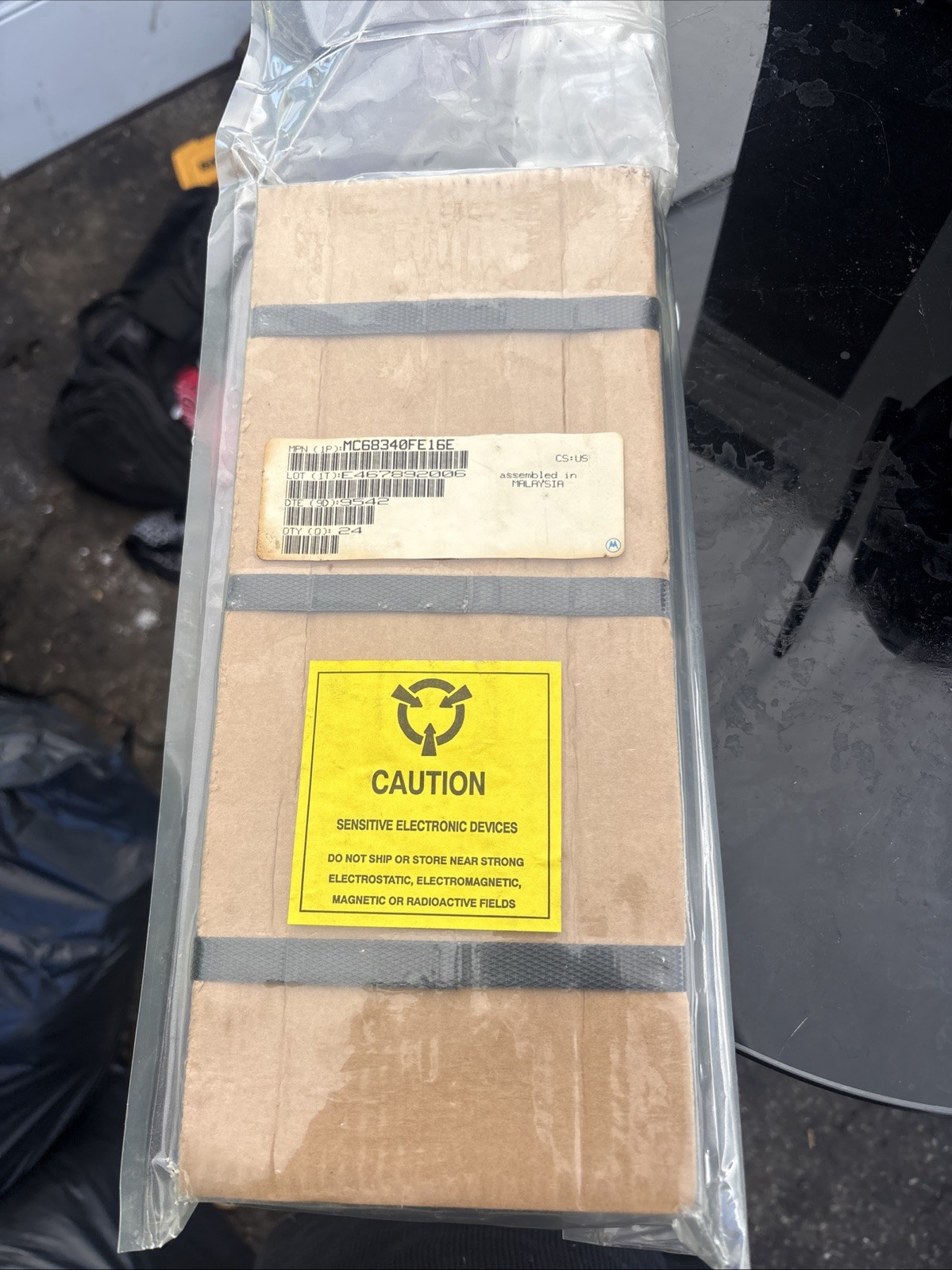 MC68340FE16E MOTOROLA MC68340 QFP NEW ORIG PACKAGING RARE SMT 1 Case Of 24