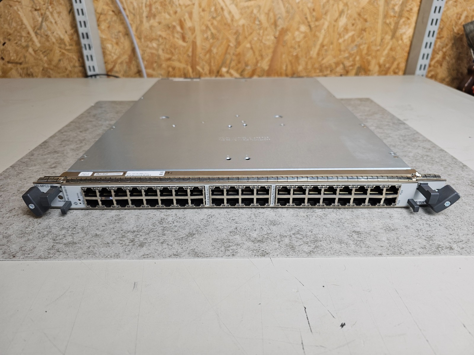 Juniper MX-MPC2-3D w/ MIC-3D-40GE-TX-C 40x 1GbE RJ-45 Line Card