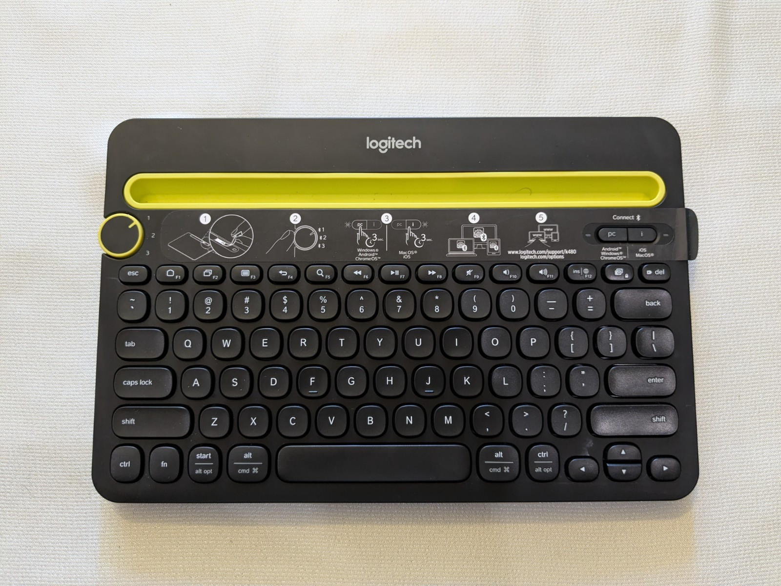 Logitech  K480 Bluetooth Multi-Device Keyboard (/RT5-1012-920-006342-UG)