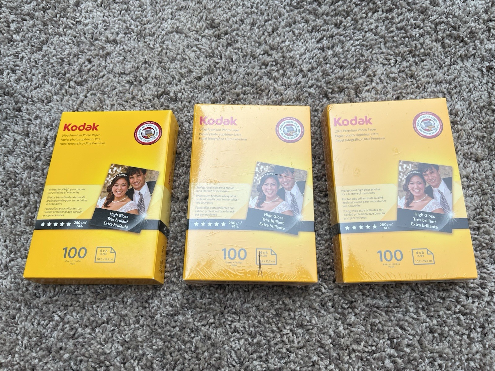 Kodak Ultra Premium Photo Paper 4”x6” 100 Sheets