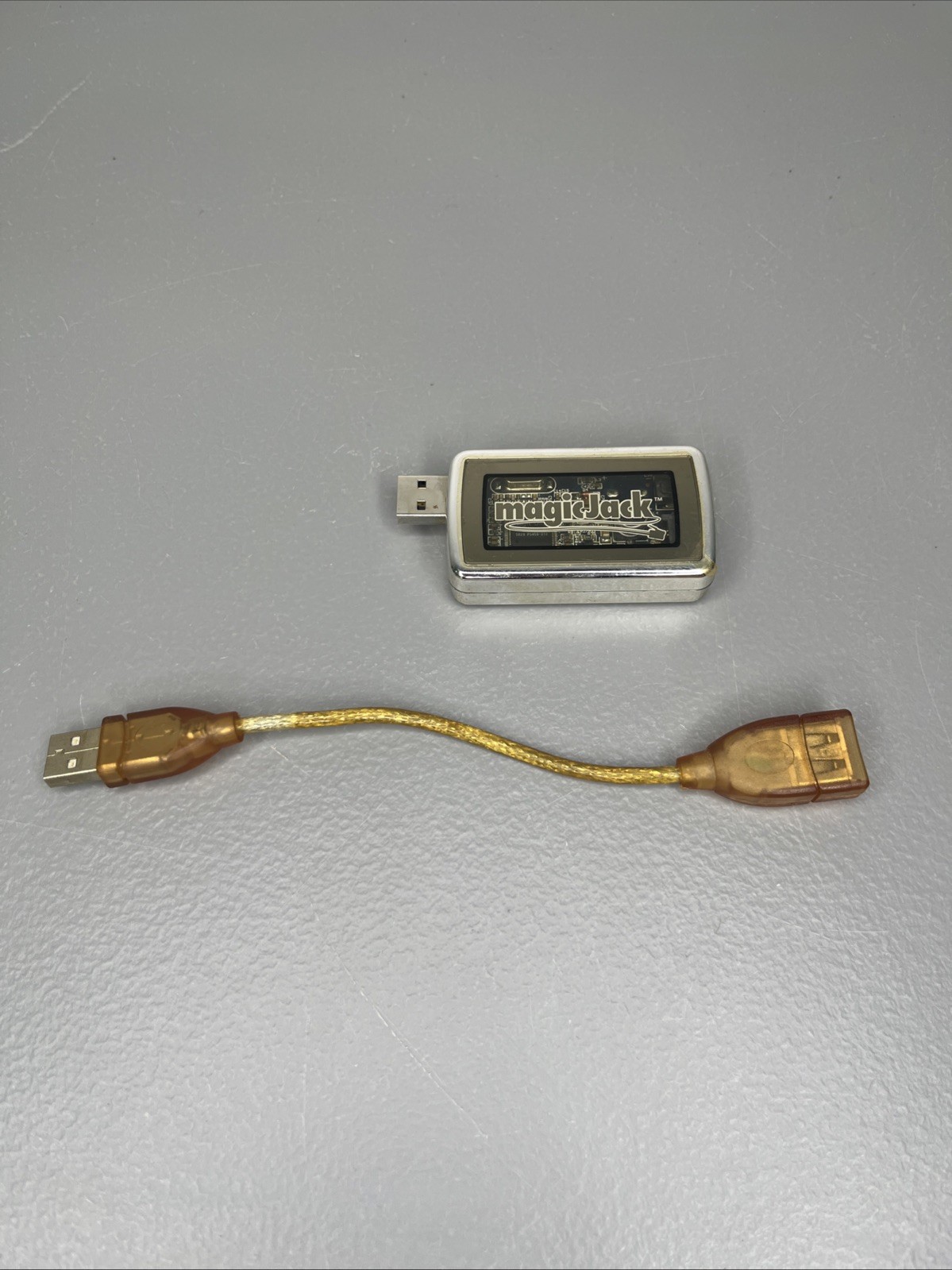 VTG Original Magic Jack USB PC Phone Adapter A921 VoIP tested- NO FREE SERVICE