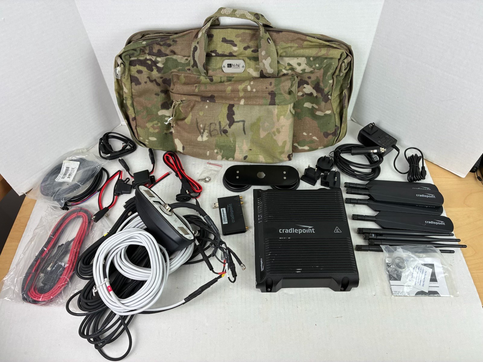 Cradlepoint IBR1700 4K Solutions VBK Vehicle Broadband Kit Tactical Router