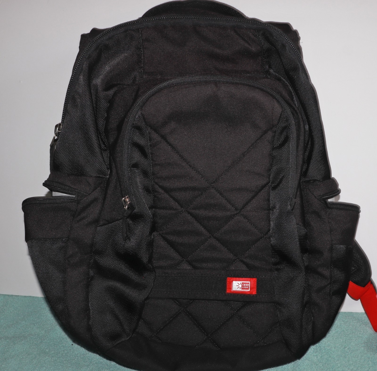 Case Logic Padded Computer Laptop Backpack Black 18"