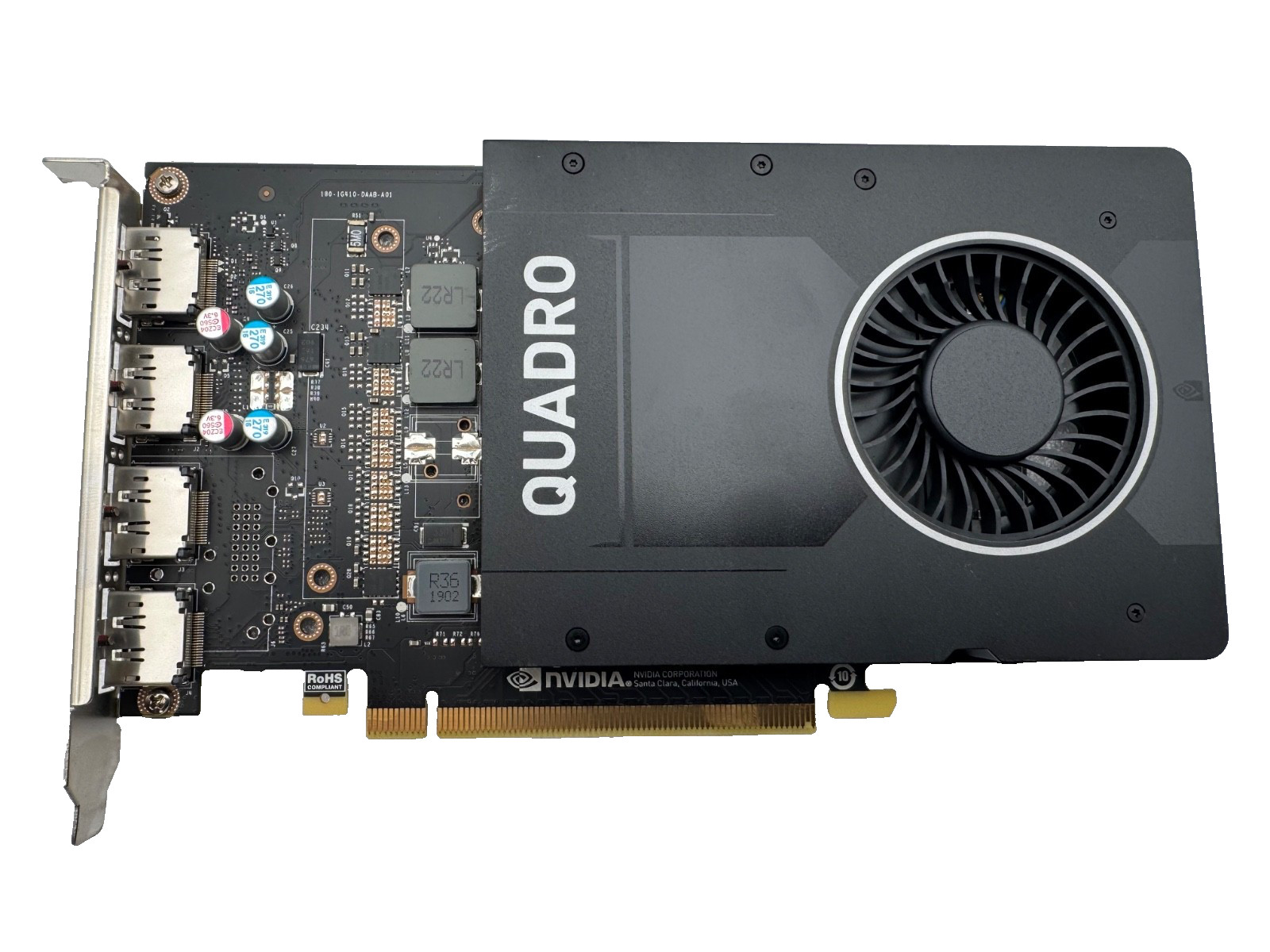 Dell Nvidia Quadro P2000 5GB GDDR5 160-bit Graphics Card 4x DisplayPort 87CG5