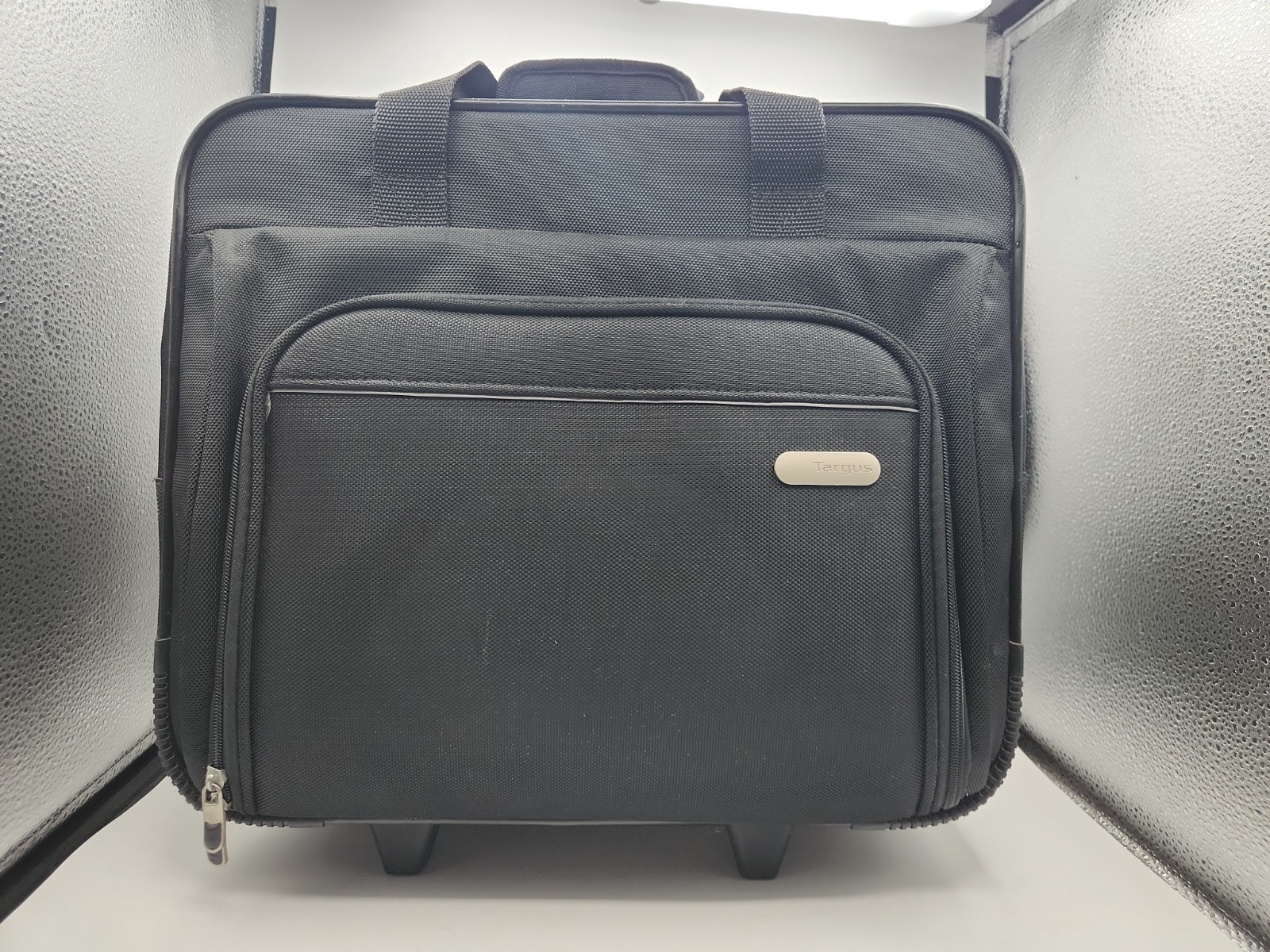 Targus 16" Rolling Laptop Case Black Business Travel Bag Briefcase Backpack 