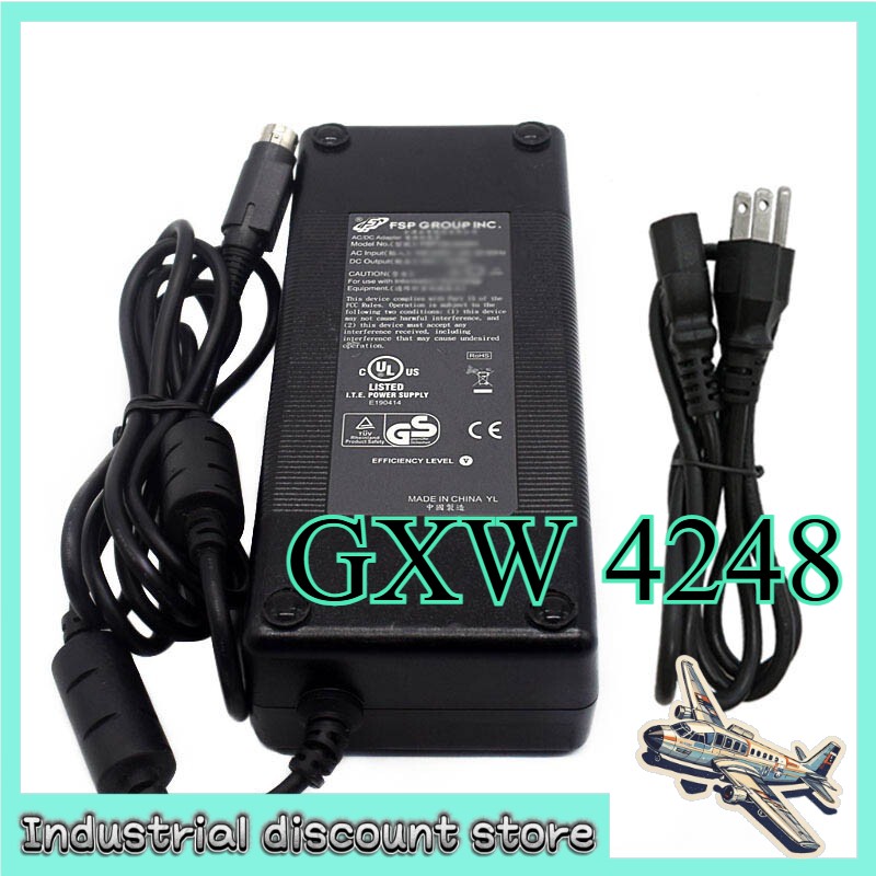 GXW 4248 GrandStream Gateways Adapter Power Supply 4-PIN