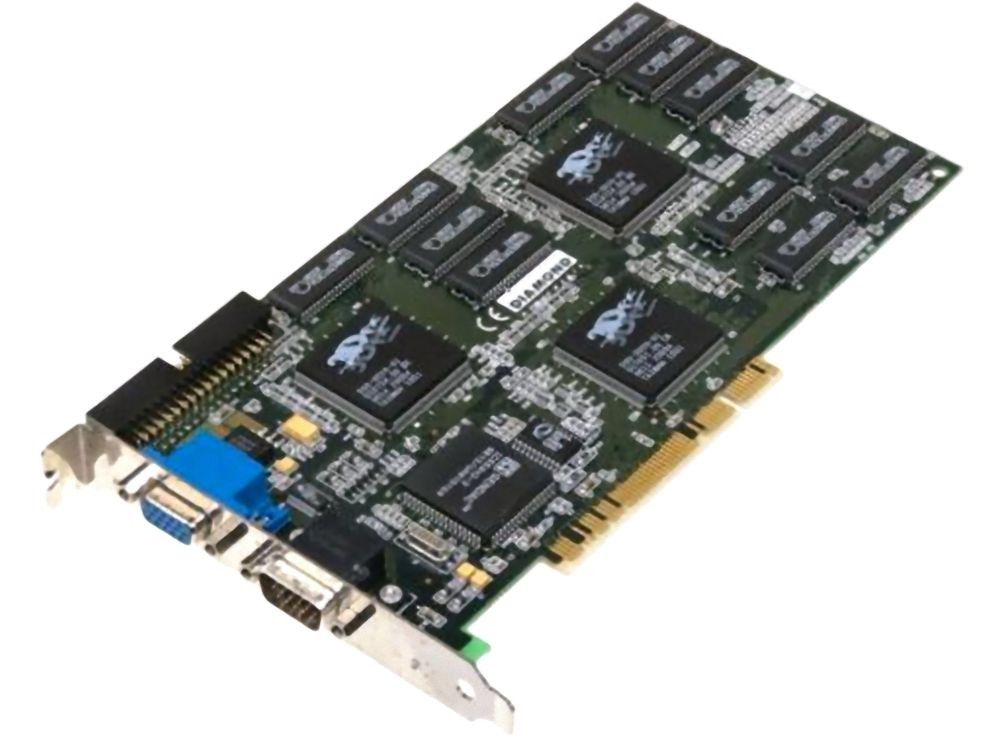 Diamond 22150105 Monster 3D II PCI 8MB 3Dfx Voodoo 2 SLI Vintage PC Graphics Card