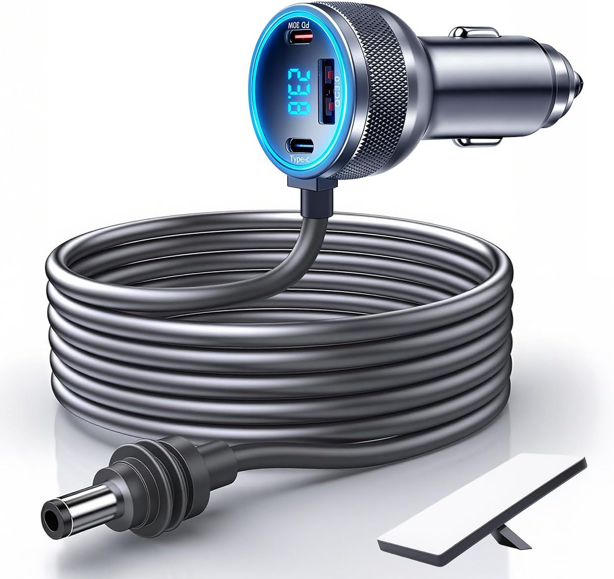Starlink Mini Cable, 4-In-1 Starlink Mini Car Charger DC Power Cable + 12V-24V C