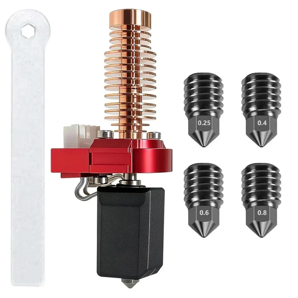 NEW High Thermal Conductivity Hotend for Flashforge Adventurer 5M/ 5M Pro Ext...