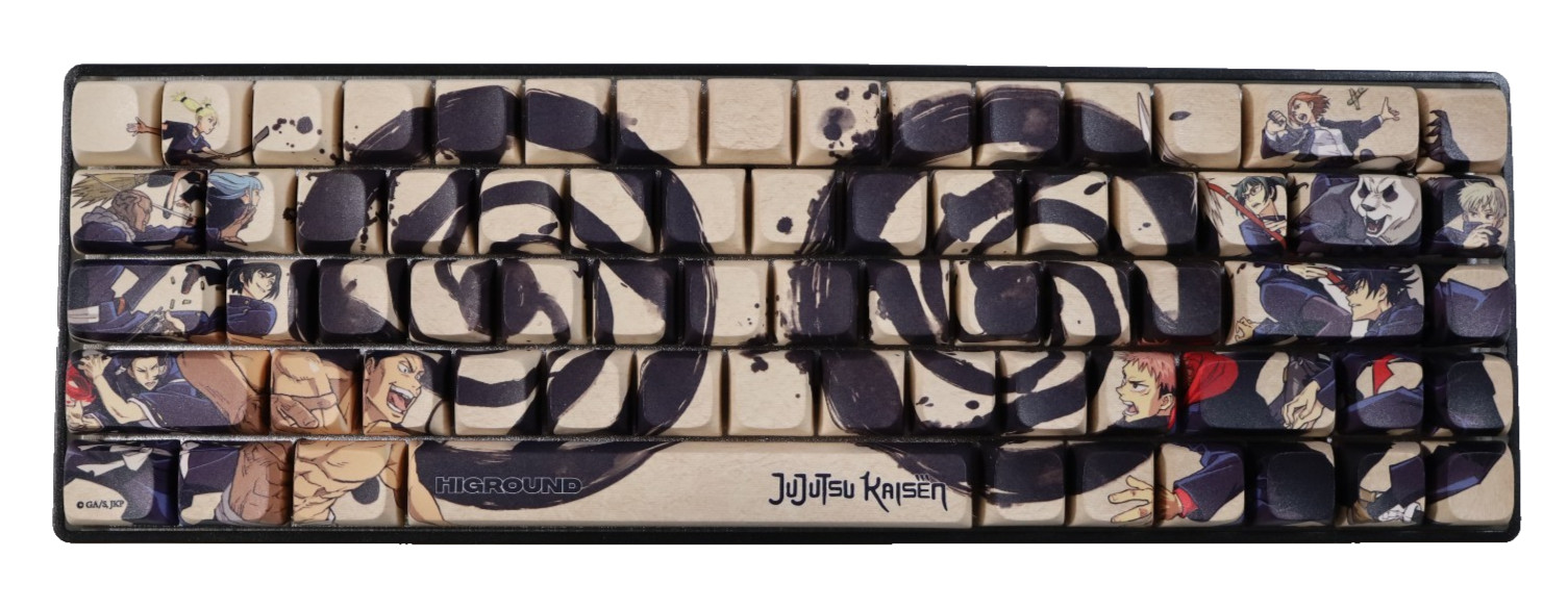 Jujutsu Kaisen JJK x Higround HG 65% Keyboard - School