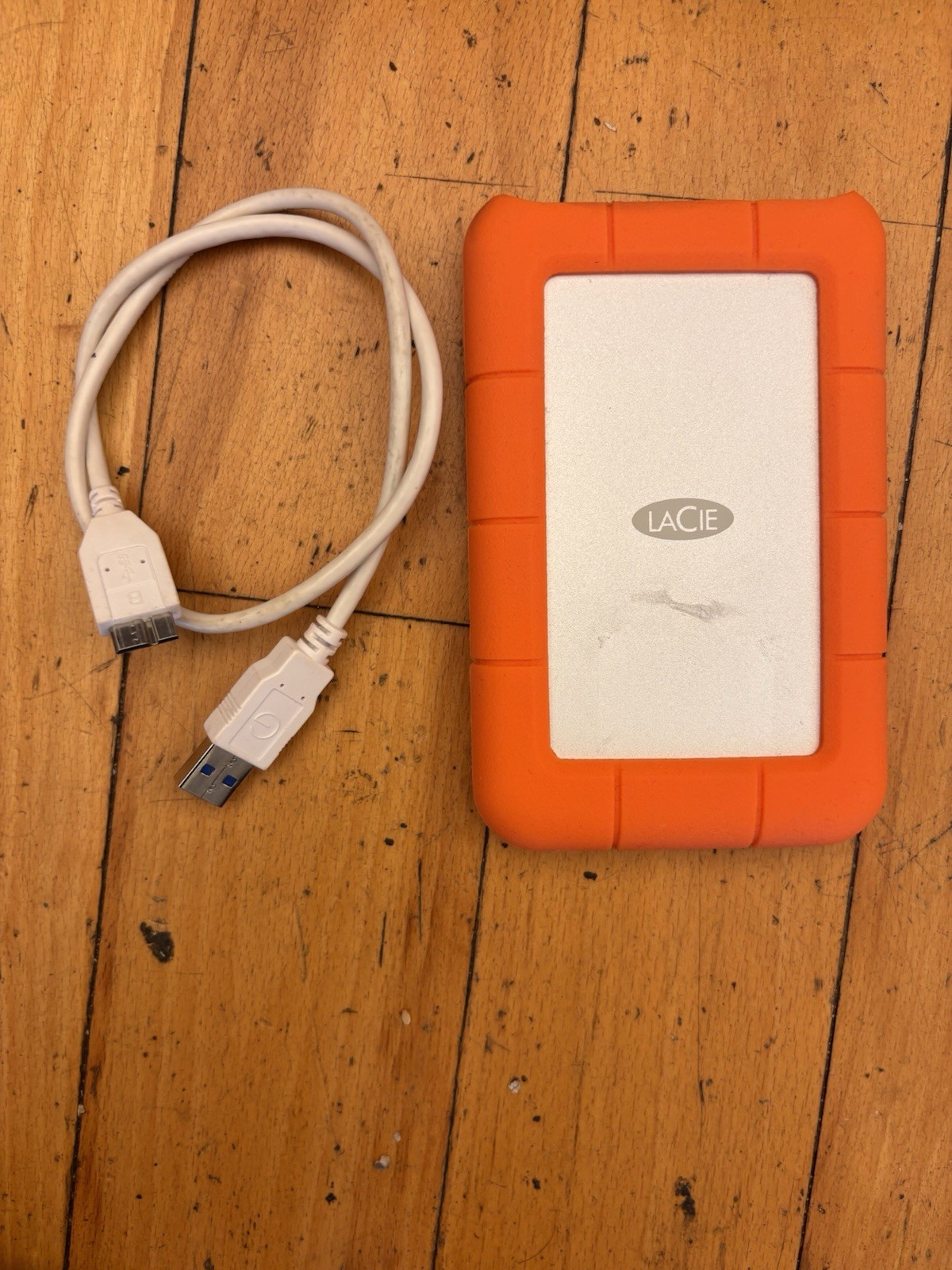 LaCie Rugged Mini 2TB USB 3.0 External Hard Drive RUGU3M2