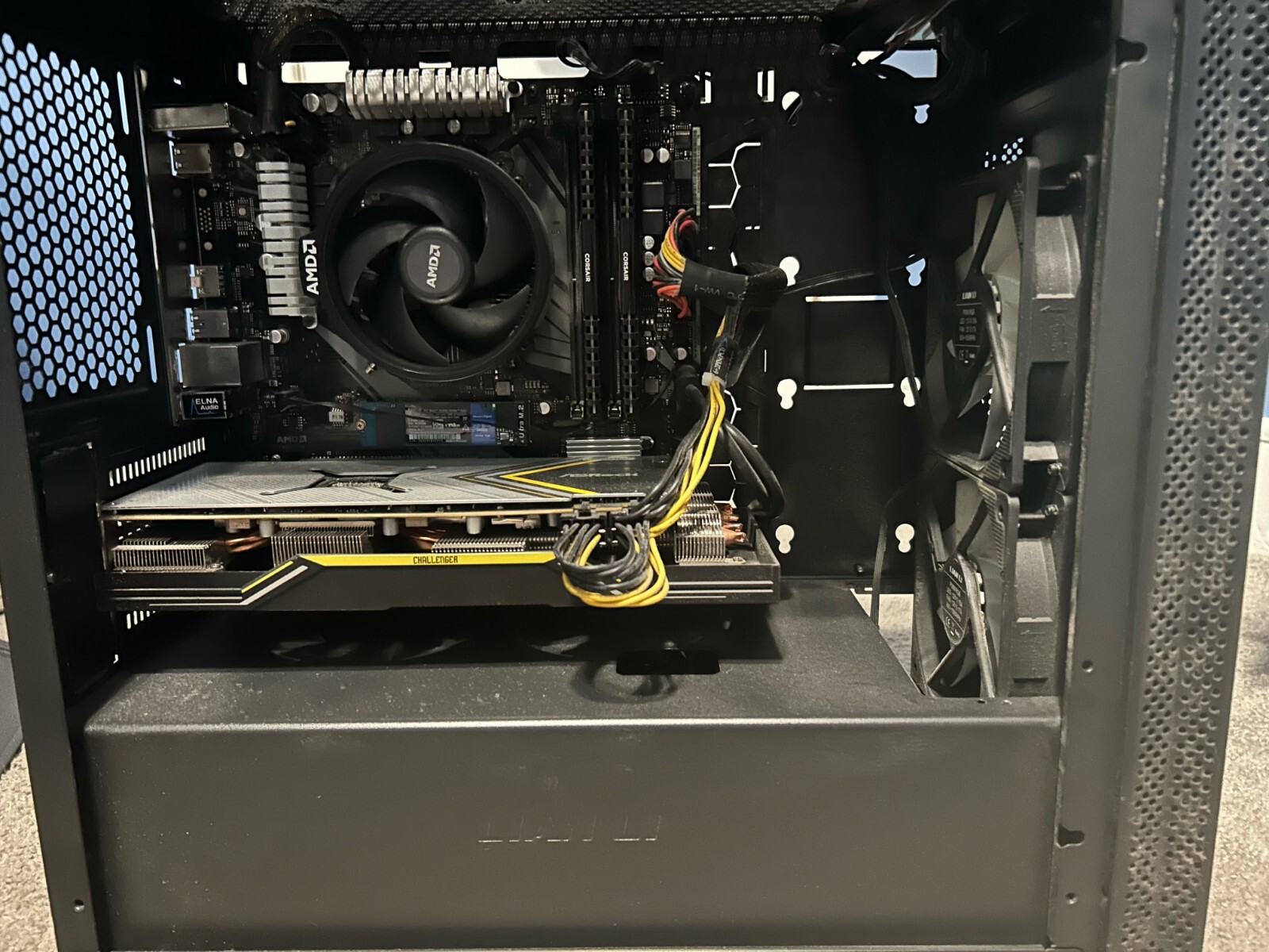 PowerSpec Gaming PC, Ryzen 5 3600, AMD 5000 Series Card, 16 GB Ram, 500 GB SSD