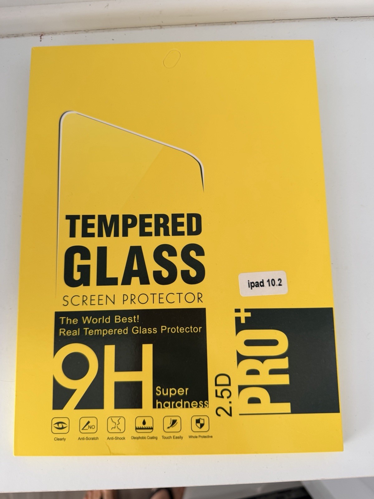 SuperGuardZ Tempered Glass .  For iPad 10.2 (9th/8th/7th Gen, 2021/2020/2019) -
