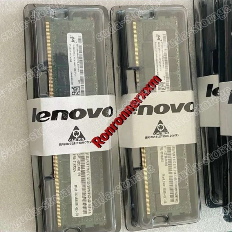 NEW Lenovo/IBM 01KR355 4ZC7A08709 32GB 2Rx4 DDR4X4-2933Y RDIMM Server Memory