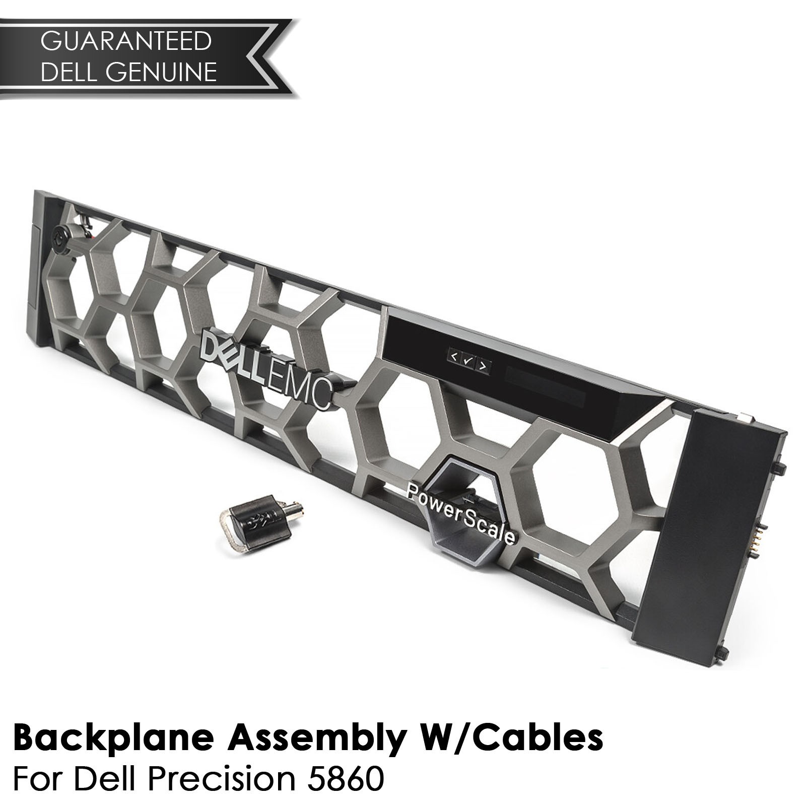 New Dell EMC PowerScale Faceplate Bezel w/ Key - J8M07 0J8M07