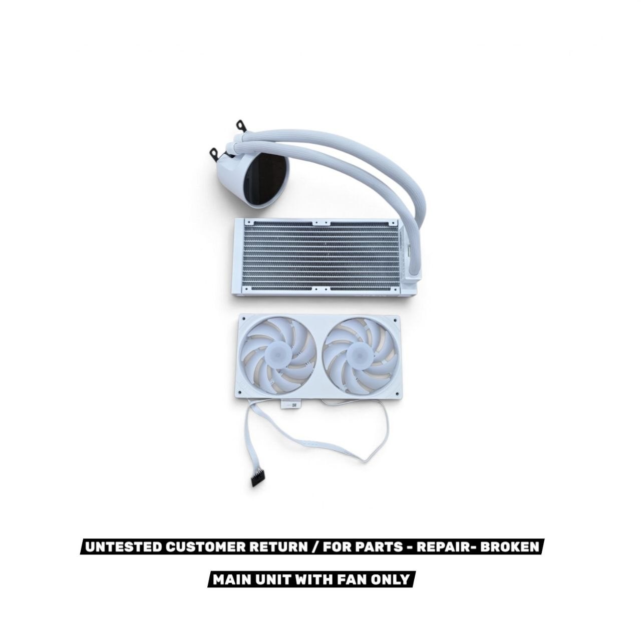 NZXT Kraken Elite RGB 240mm 2024 AIO Liquid CPU Cooler 2.72" / FOR PARTS-REPAIR