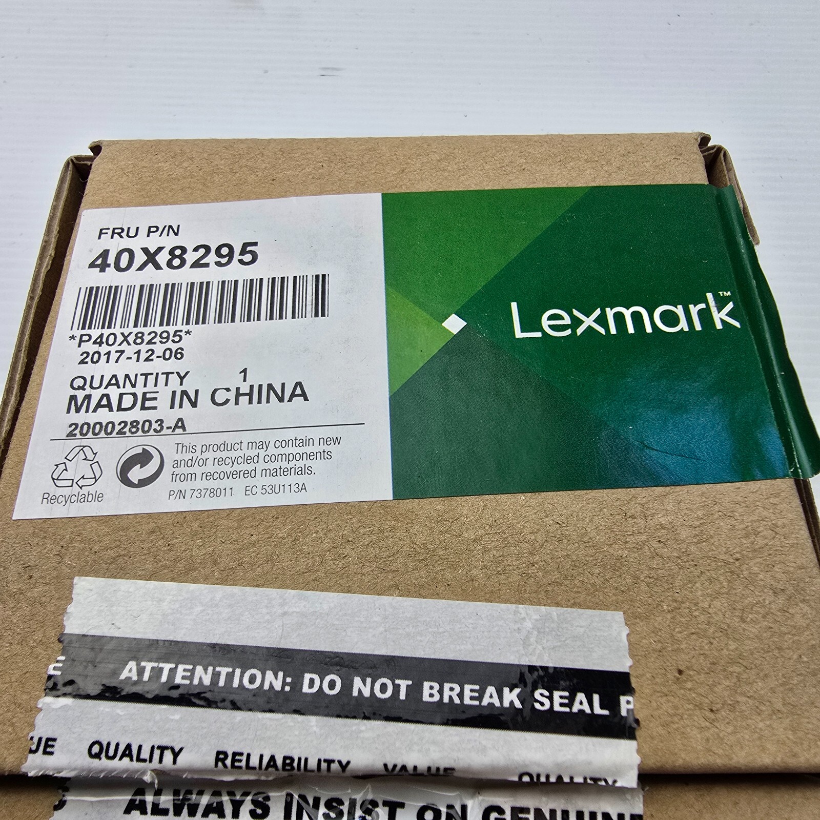 Lexmark 40X8295 MFP Pick Roller and Separator Pad (NEW Genuine)