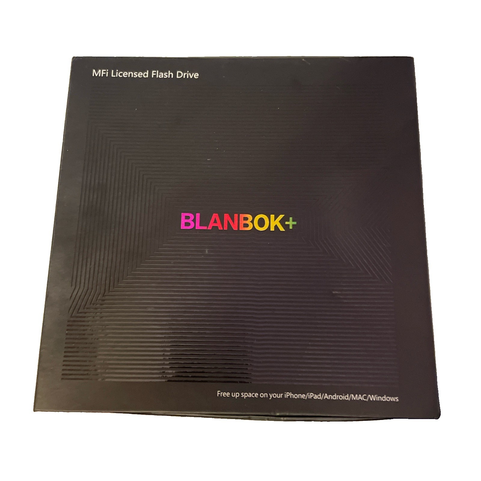 BLANBOK+ MFi Certified 128GB Photo Stick iPhone Flash Drive USB Memory Stick