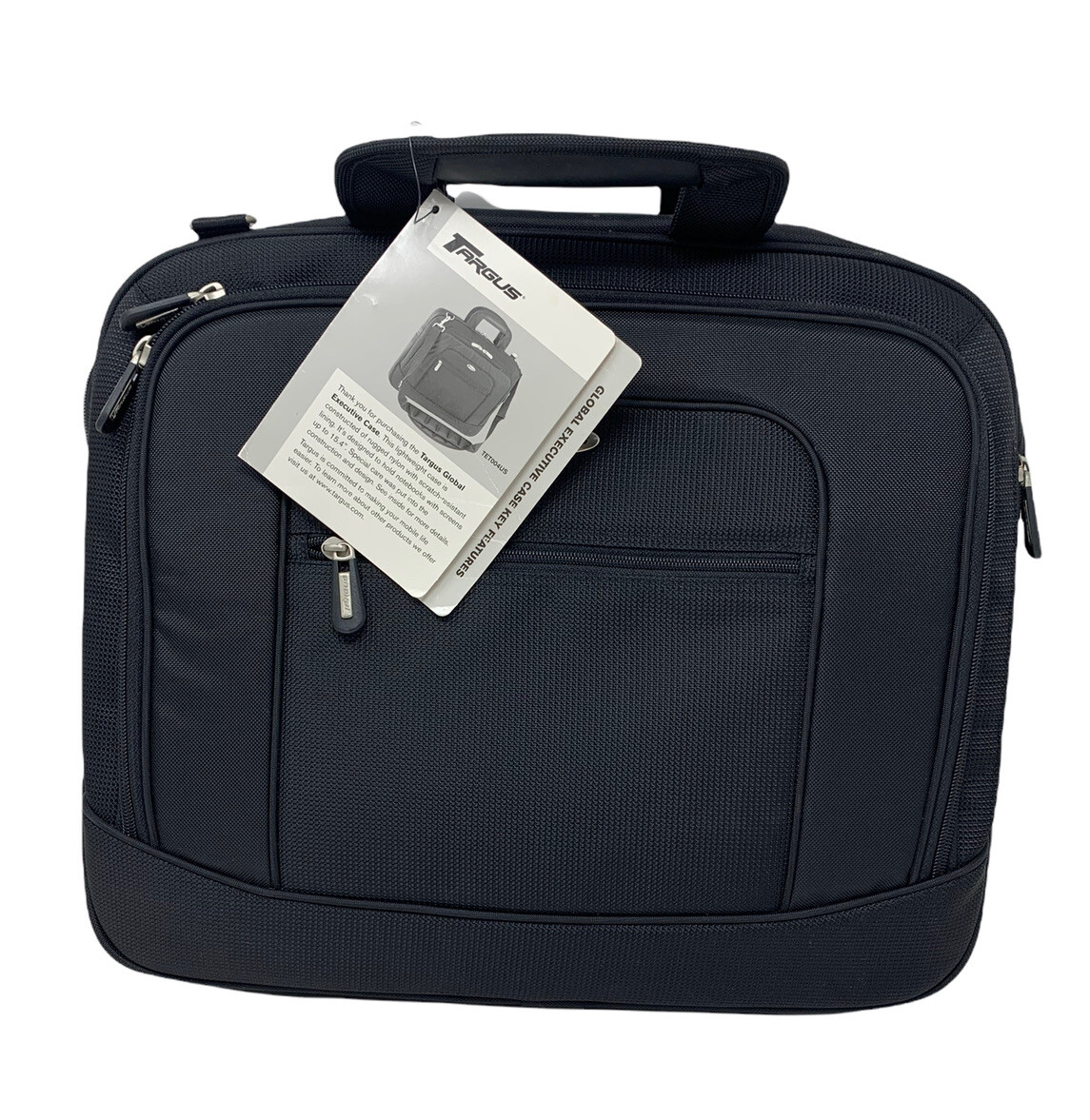 Targus Global Executive 15.4 Black Notebook Laptop Travel Bag Case Toploading 
