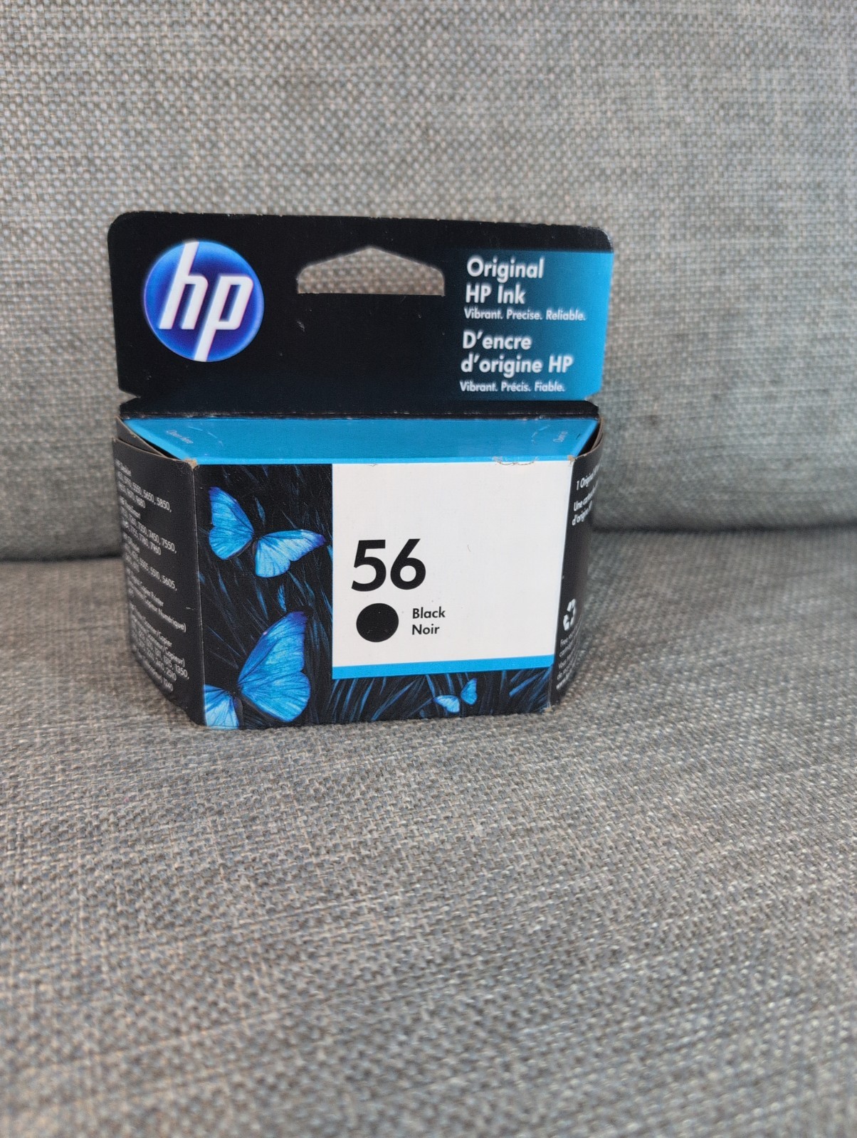 Genuine - HP 56 Ink -  Black Ink Cartridges-  OEM Exp 4/2023