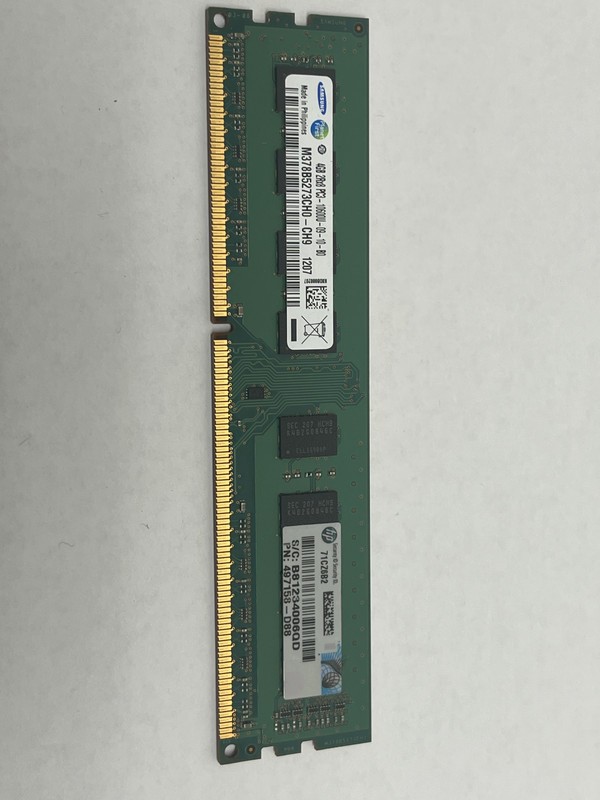Samsung HP 4GB DDR3 1600MHz (PC3-10600U) Desktop RAM
