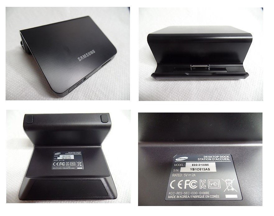 Samsung Galaxy EDD-D100BE Tab 10.1 Desktop Cradle Charging Dock - Genuine OEM