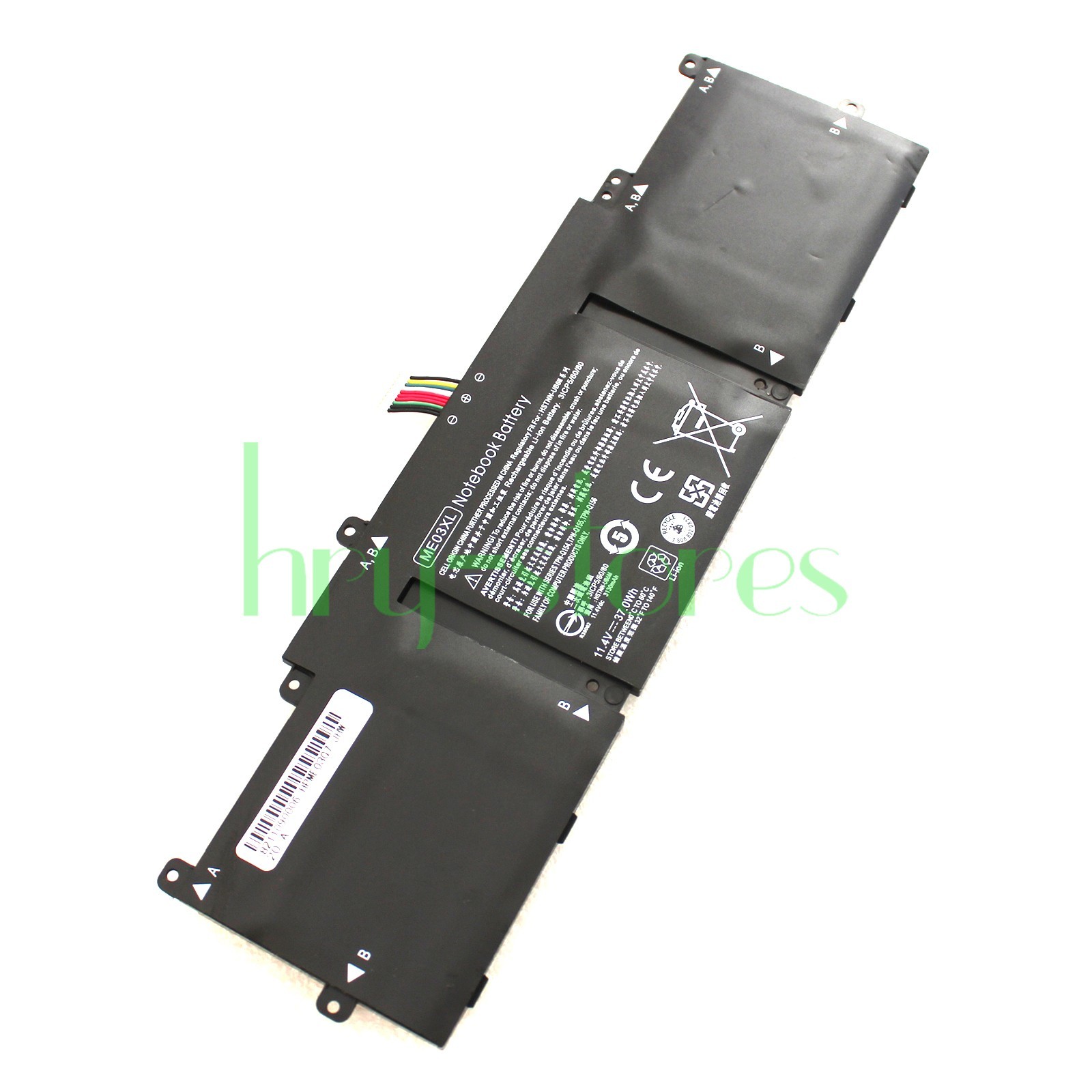 New Laptop Battery For HP Stream 11-d010nr 11-d010wm ME03XL 11.4V 37Wh 3200mAh