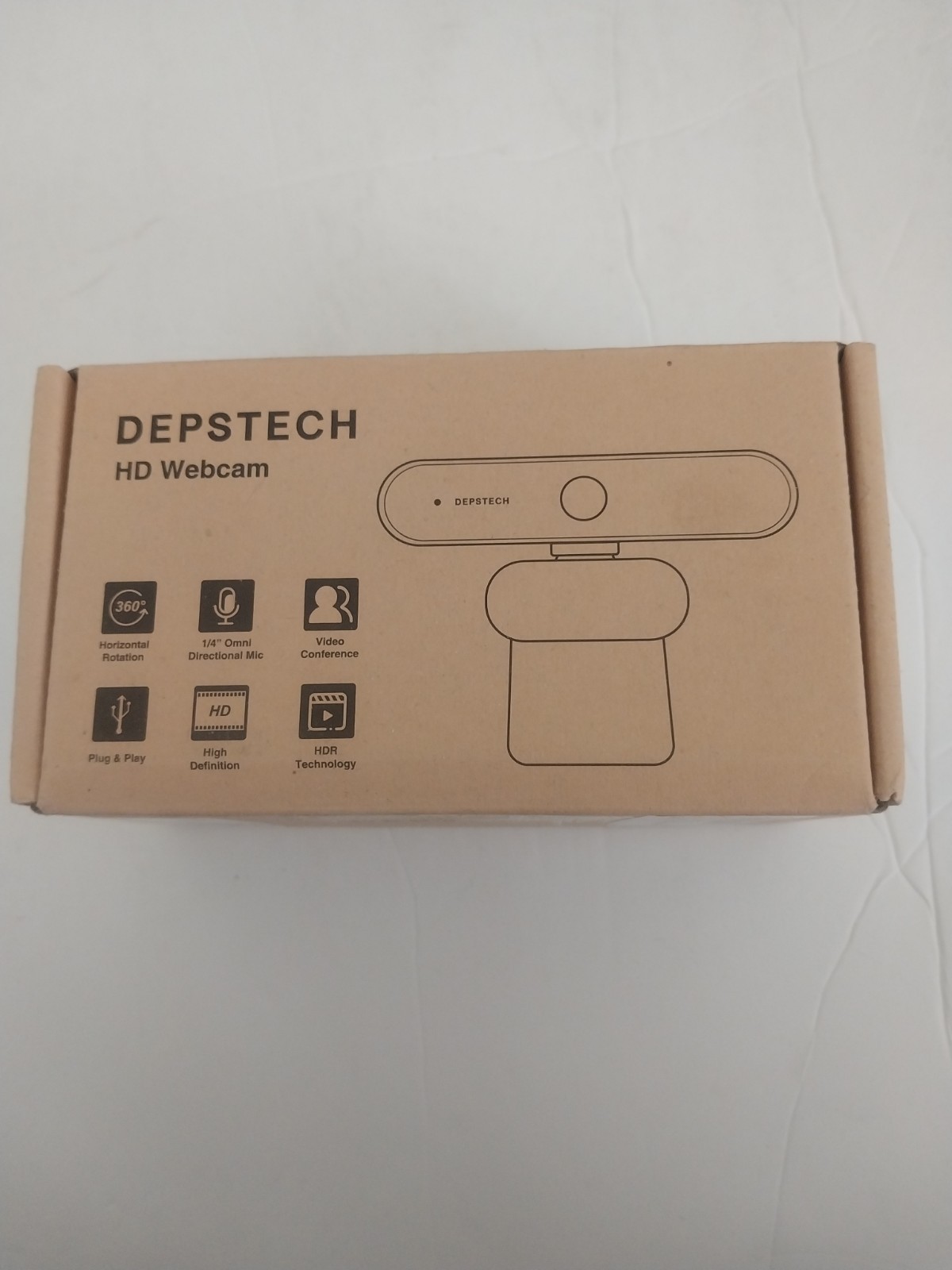 Depstech HD webcam with microphone (# D04) 1920 x 1080 pixels 