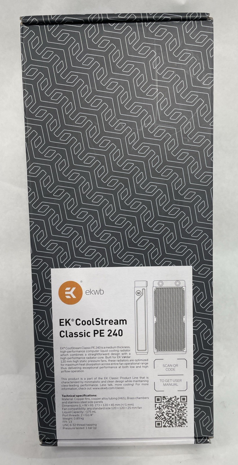 ekwb EK-CoolStream Classic PE 240 3831109817360 | BRAND NEW