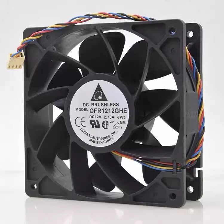 Delta QFR1212GHE 12038 12V 2.7A 12CM Cooling Fan