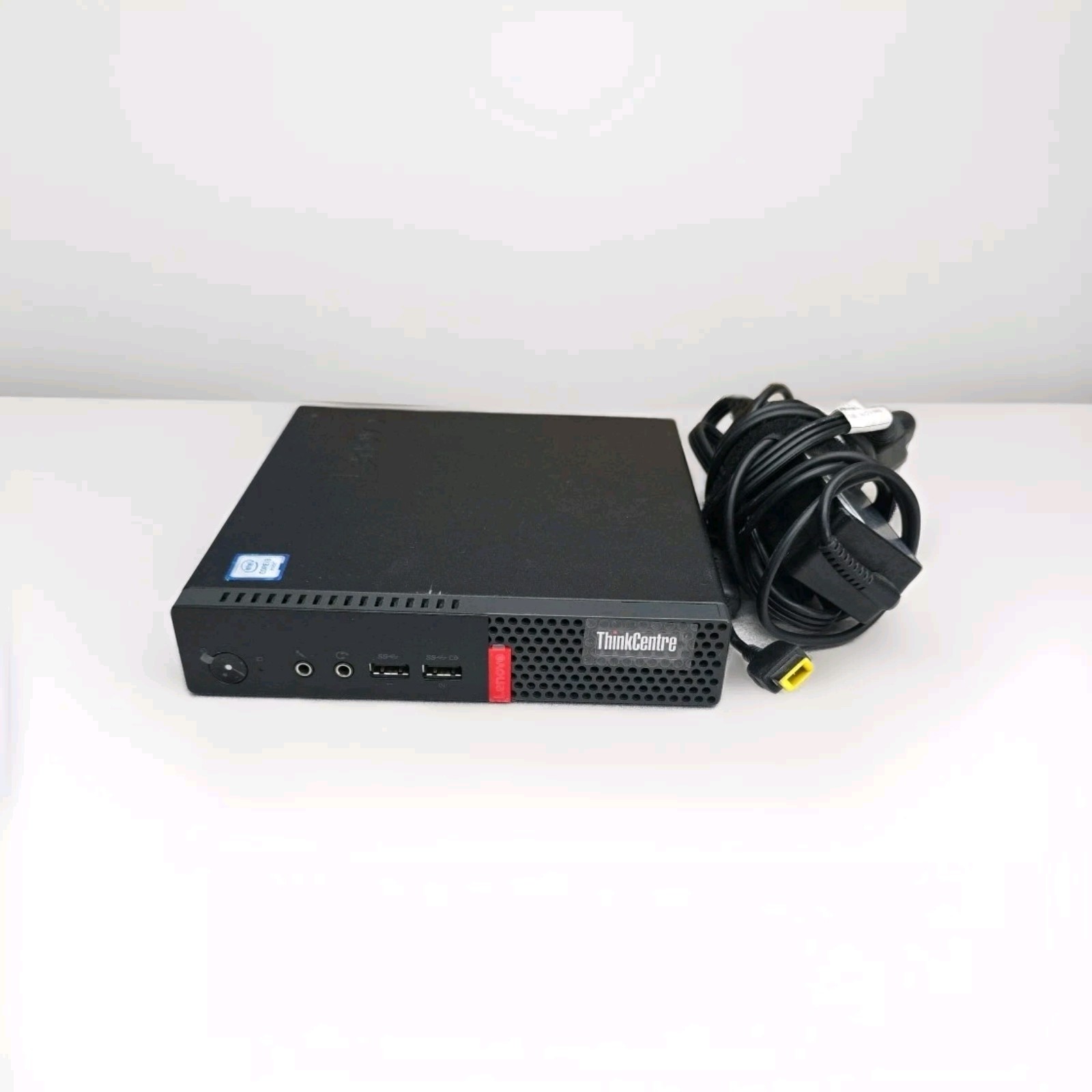 Lenovo ThinkCentre m710q i3-6100T, 8GB RAM, 256gb SSD , With Power Adapter 