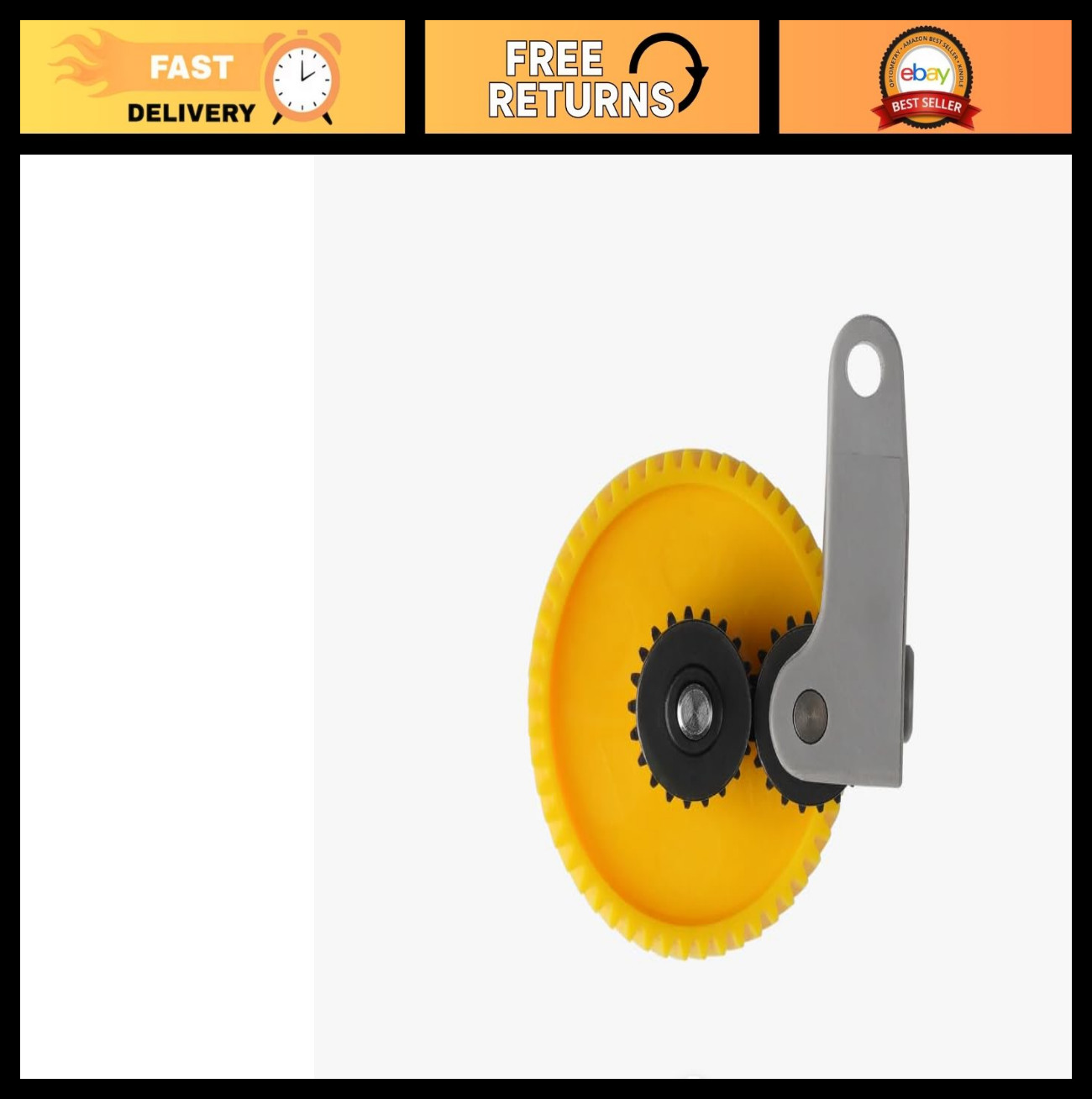 Hardened Steel Extruder Gear Kit for 3D Printers - Hot End Gear & Aluminum Handl