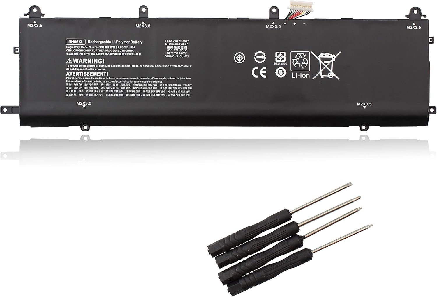 New BN06XL L68299-005 Battery for HP Spectre X360 Convertible 15-EB 15T-EB 15-DG