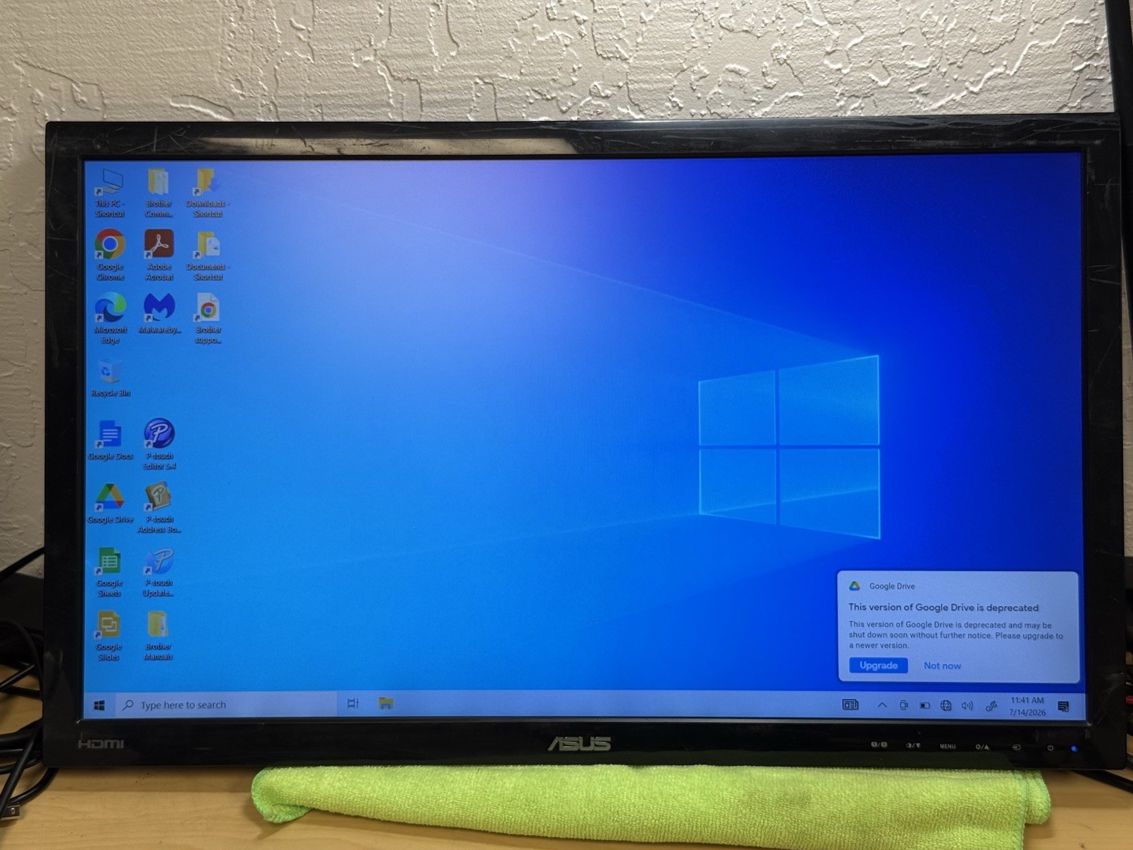 ASUS  24 inch Widescreen HD LCD Monitor (VS248H) No Stand - PREOWNED - TESTED