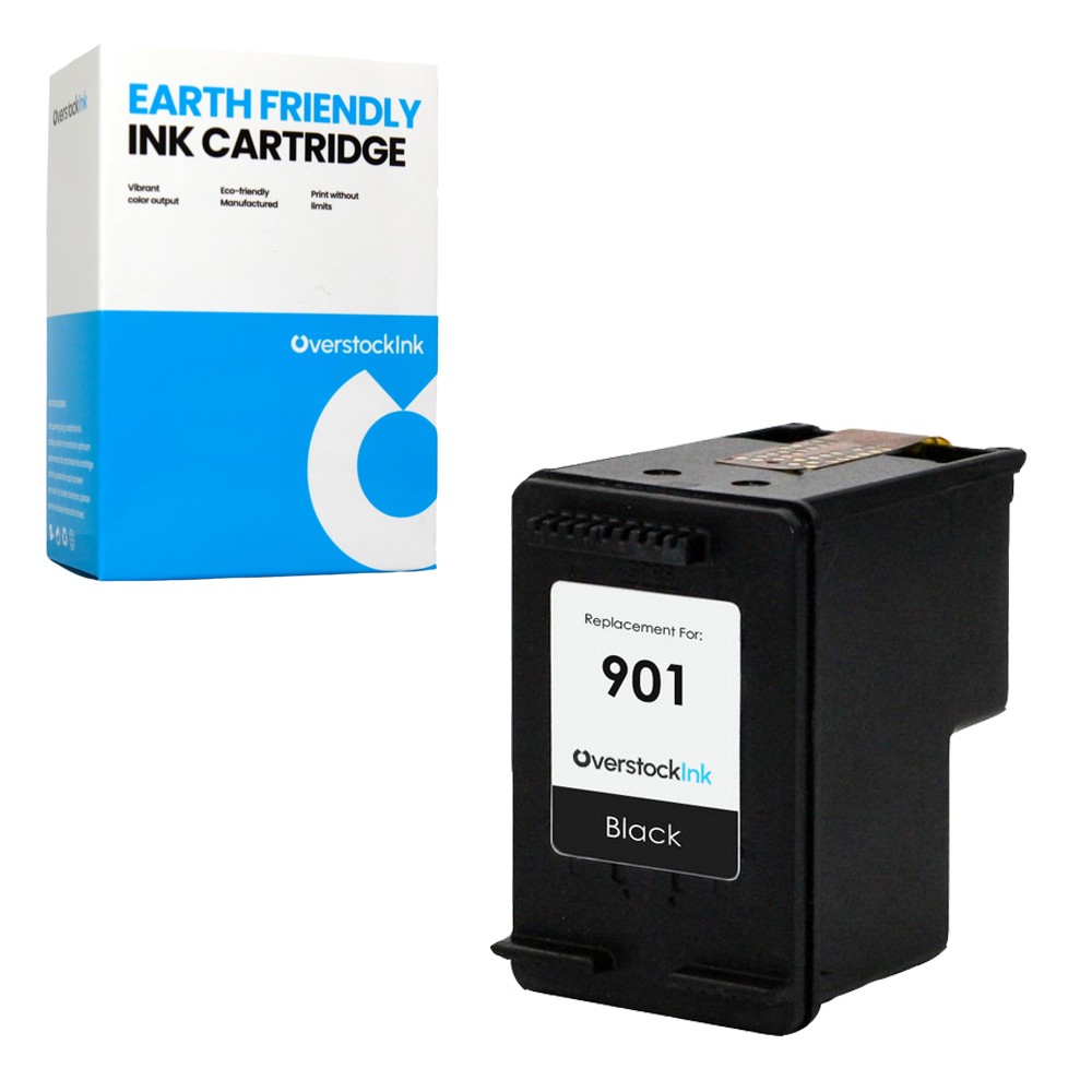 OSI 1PK Compatible 901 Black Ink Cartridge for HP OfficeJet J4680c J4860 J6524